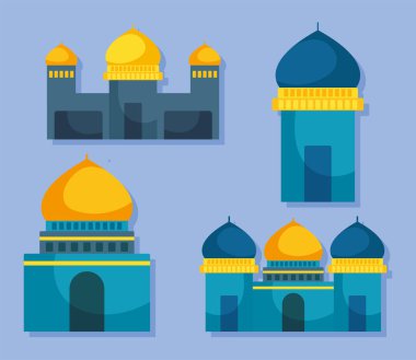 camiler simgesi seti