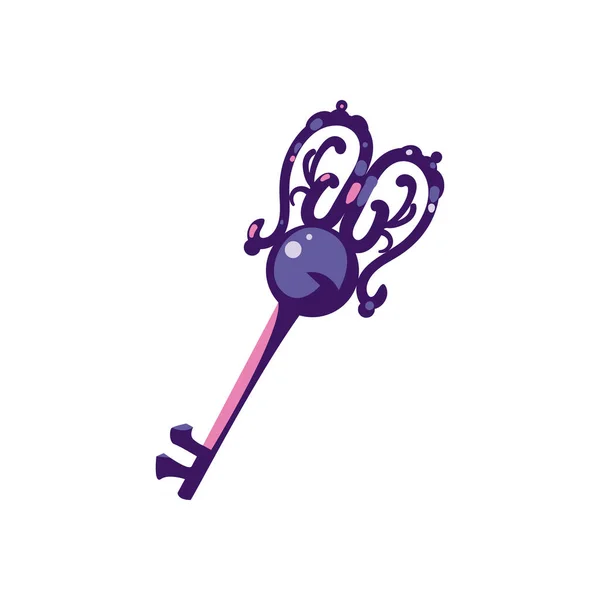 Фіолетовий дизайн кая — стоковий вектор