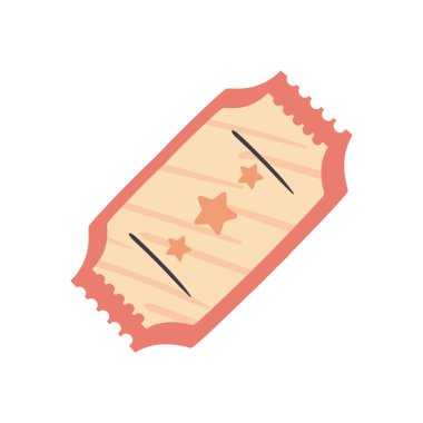 düz film bileti tasarımı