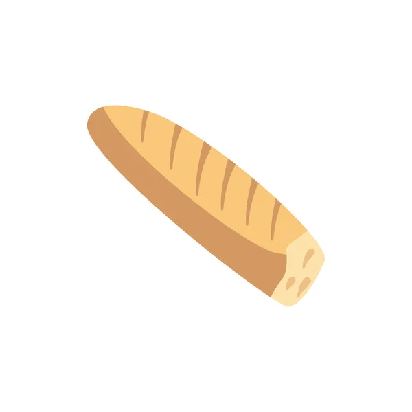 Ilustrace lišty chleba — Stockový vektor