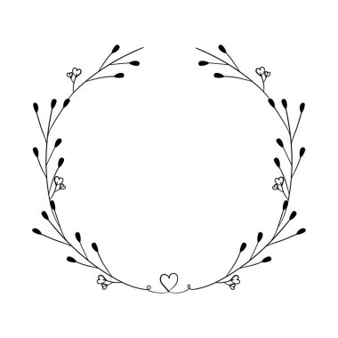 Dekoratif çilek çelenk