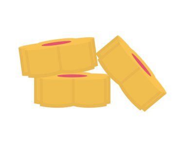 Çiçekli kurabiye simgesi