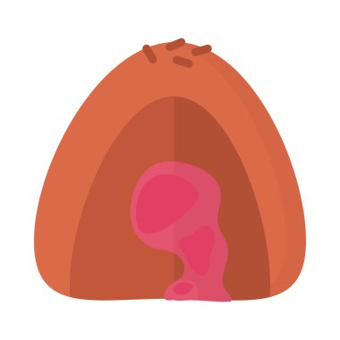 Çikolata yer mantarı simgesi