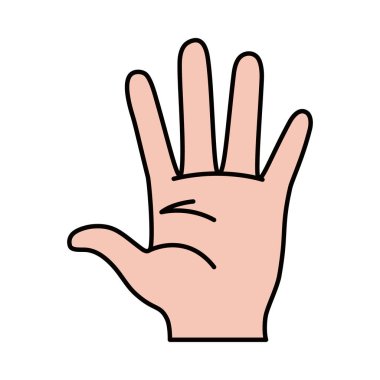 İnsan el simgesi