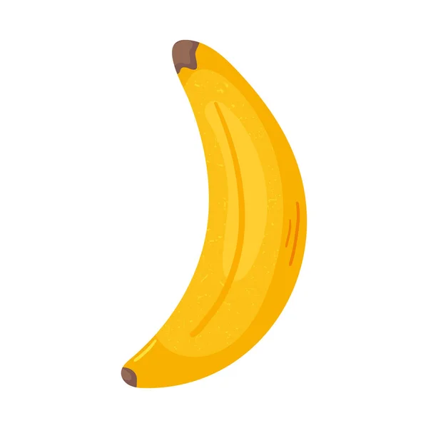 Ikona owoców banana — Wektor stockowy