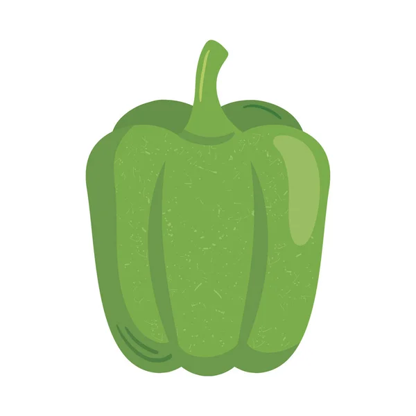 Grön paprika ikonen — Stock vektor