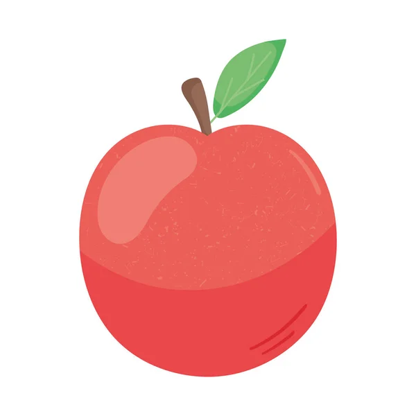 Apfelfrucht-Ikone — Stockvektor