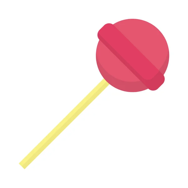 Lolly snoep pictogram — Stockvector