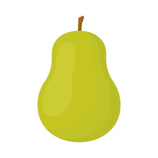 Icona di frutta di pera — Vettoriale Stock