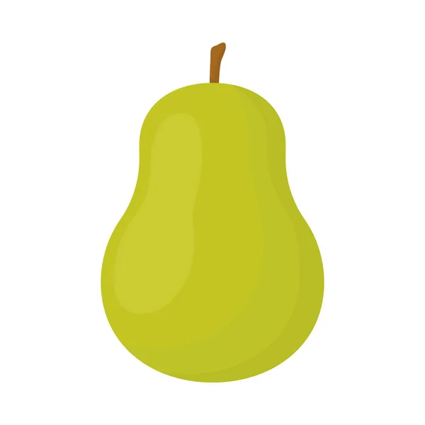 Pear fruit icon — Stock Vector