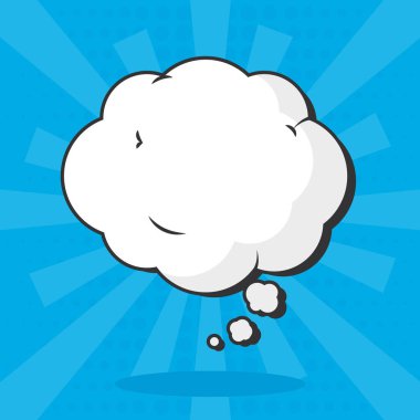 konuşma bulutu illüstrasyonu