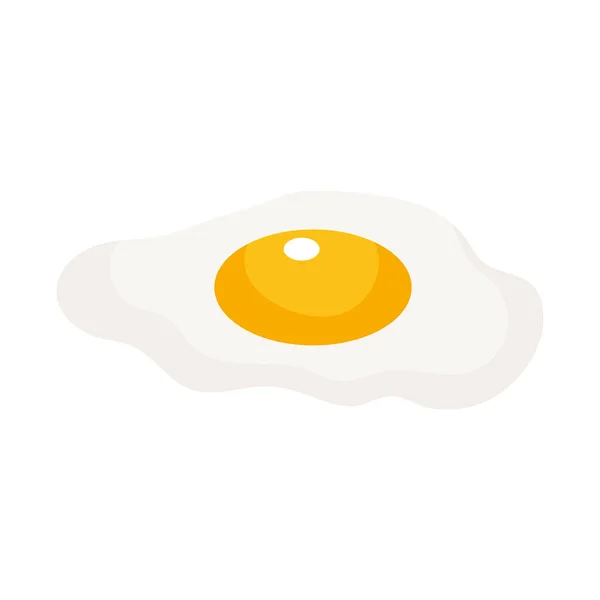 Fried egg icon — Stock Vector