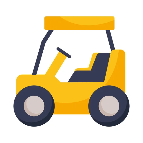 Traktor last bils ikon — Stock vektor