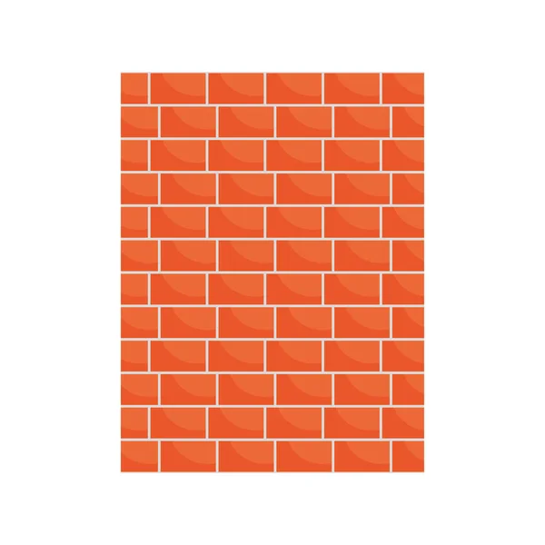 Bricks wall icon — Stock Vector