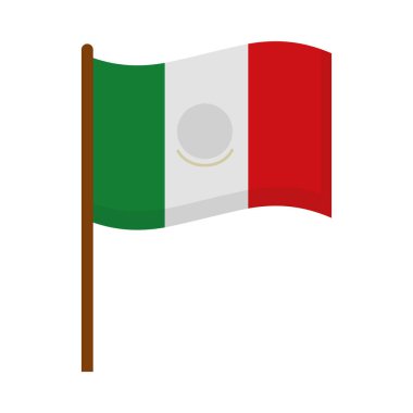 Mexican flag design vector Mexican flag design vector