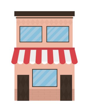 dükkan bina simgesini