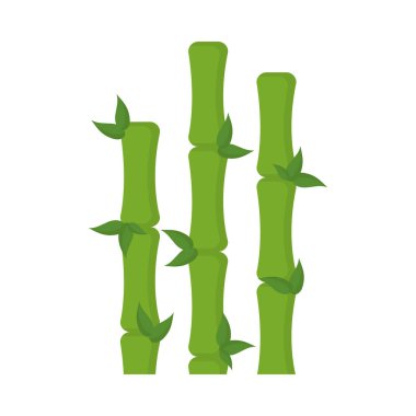 Bambu sopalarla simgesi