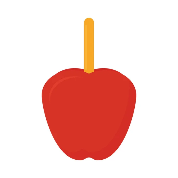 糖果苹果图标 — 图库矢量图片