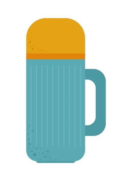Icono de botella de camping — Vector de stock