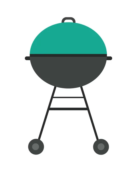 Bbq grill icon — Stock Vector