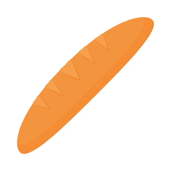 Baguette bröd ikon — Stock vektor
