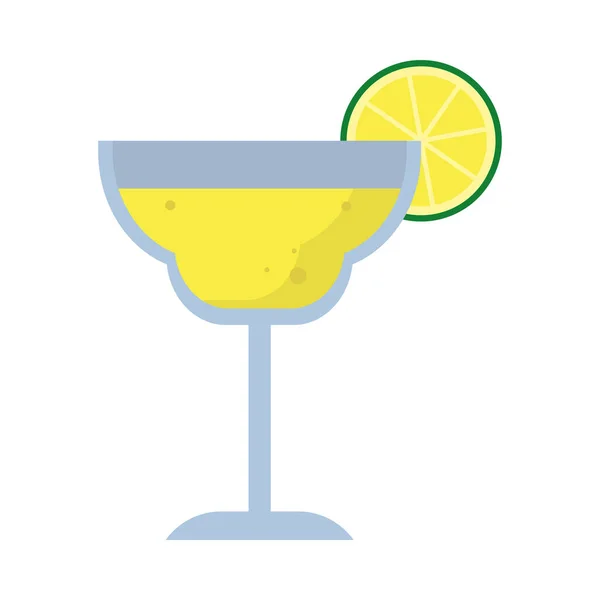 Margarita Cocktail-Ikone — Stockvektor