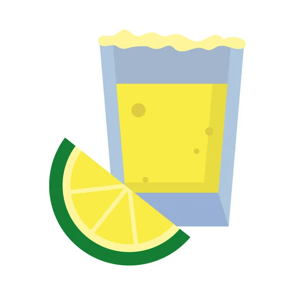 Icône de tir tequila — Image vectorielle