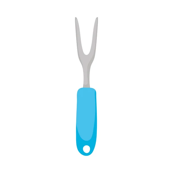 Tallar tenedor icono — Vector de stock