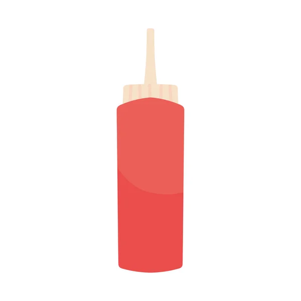Icona bottiglia ketchup — Vettoriale Stock