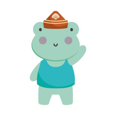 denizci kurbağa simgesi