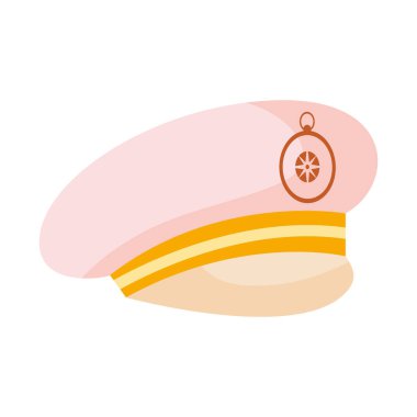 pembe denizci şapkası simgesi