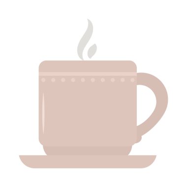 Sıcak kahve kupası.