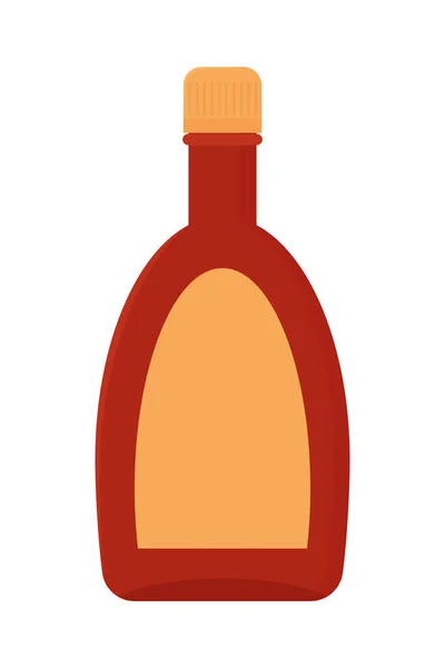 Bbq sauce bottle — Stock Vector