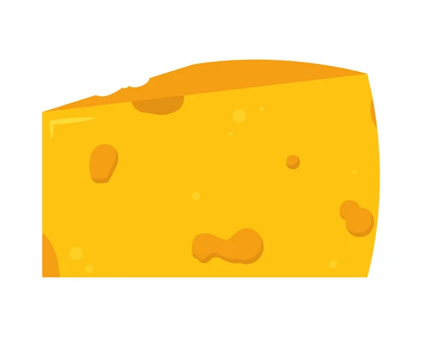 Ikona kawałek sera — Wektor stockowy