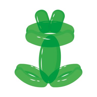 yeşil maymun balonu