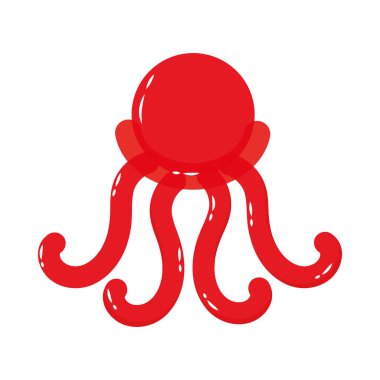 kırmızı ahtapot balonu