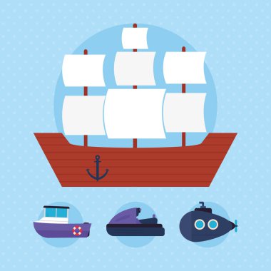 deniz ulaşım simgesi ayarlandı