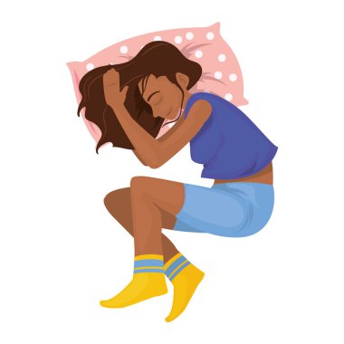 Uyuyan kadın tasarımı