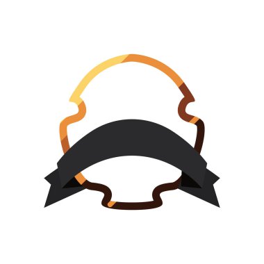 düz lüks etiket tasarımı