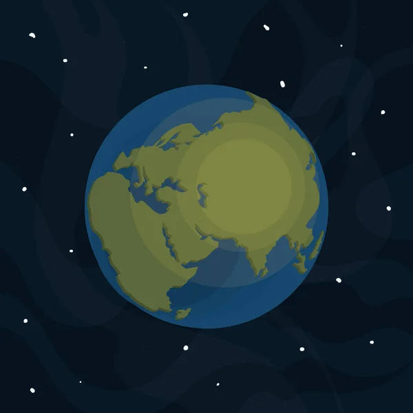 行星地球海报 — 图库矢量图片