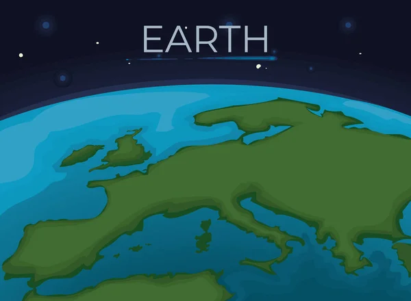 行星地球卡特尔 — 图库矢量图片