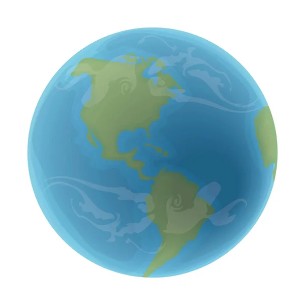행성 지구 디자인 — 스톡 벡터