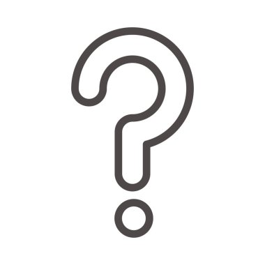 Soru işareti simgesi