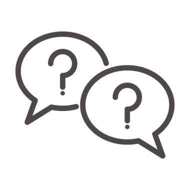 Soru konuşma balonları