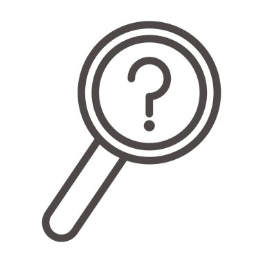 Büyütme cam simgesi