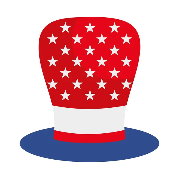 Usa top hat icon —  Vetores de Stock