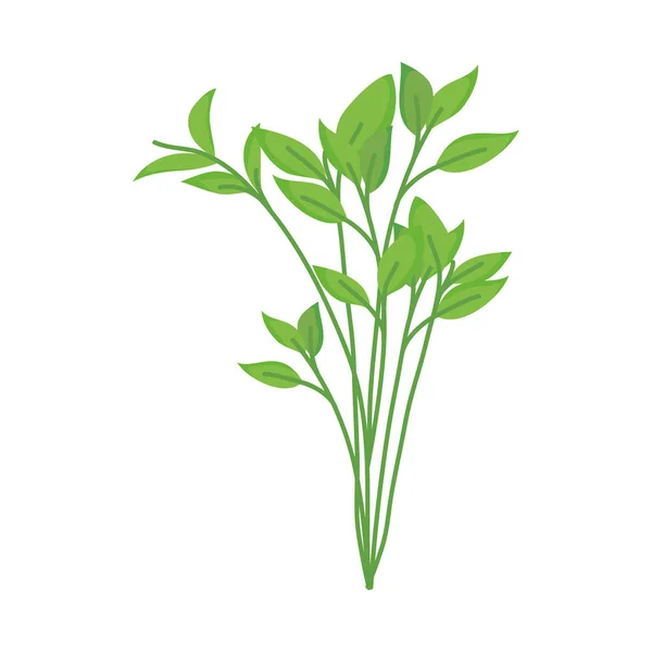 Icono de planta verde — Archivo Imágenes Vectoriales
