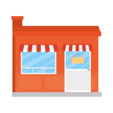 dükkan bina simgesini