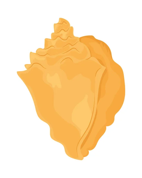 Whelk shell icon — Vector de stock