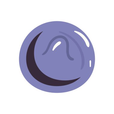 düz mor prezervatif tasarımı beyaz üzerine